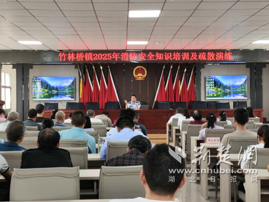 Laohekou的消防进行