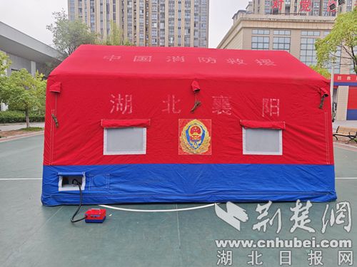 湖北襄阳:“智能稳压”装置解决充气帐