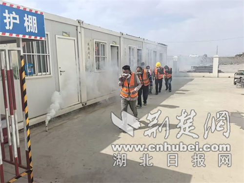 枣阳市住建局：深入工地开展消防安全教