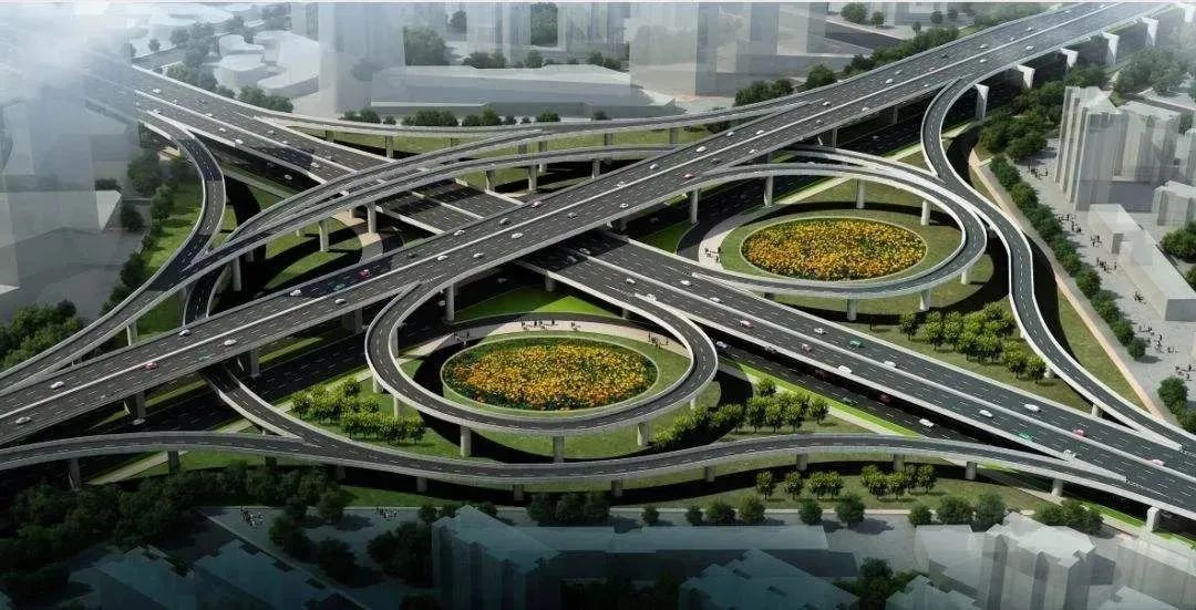 东西轴线效果图